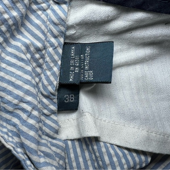 Polo by Ralph Lauren Suffield Fit Seersucker Shorts 9” Inseam - Picture 7 of 9